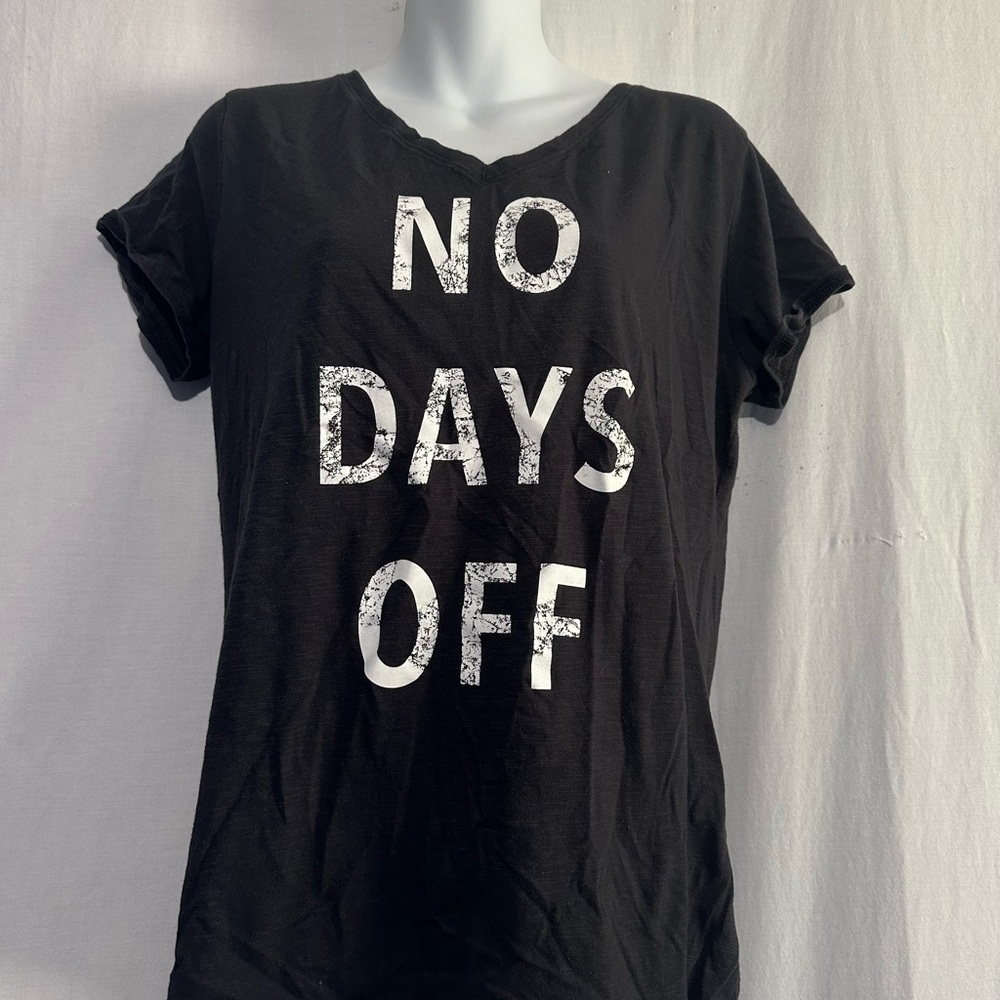 BCG Black Short Sleeve Tee with Motivational Print